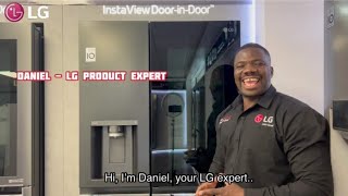 LG Show and Tell Instaview Refrigerator #LGShow&Tell #LGInstaview #LGGrandmaster