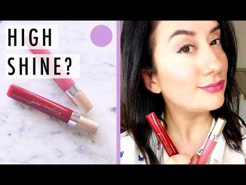 Video: Jane Iredale Cukura Plūmes PureGloss Lūpu spīduma pārskats