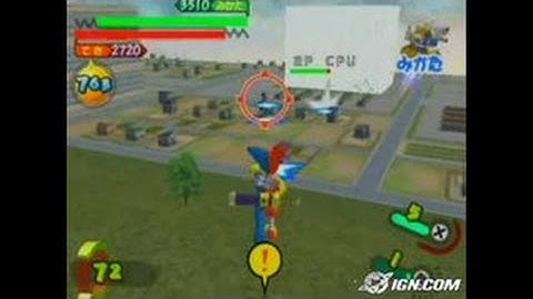 Gotcha Force GameCube Gameplay
