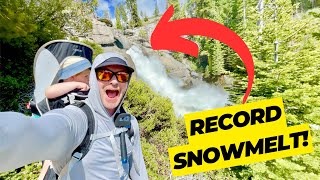 Hiking a BURSTING Yosemite Waterfall during PEAK snow melt! by Scott Fitzgerald 2,882 views 10 months ago 19 minutes