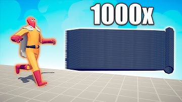 1000x OVERPOWERED SKEWER THROWER vs UNITS - TABS | Totally Accurate Battle Simulator 2025