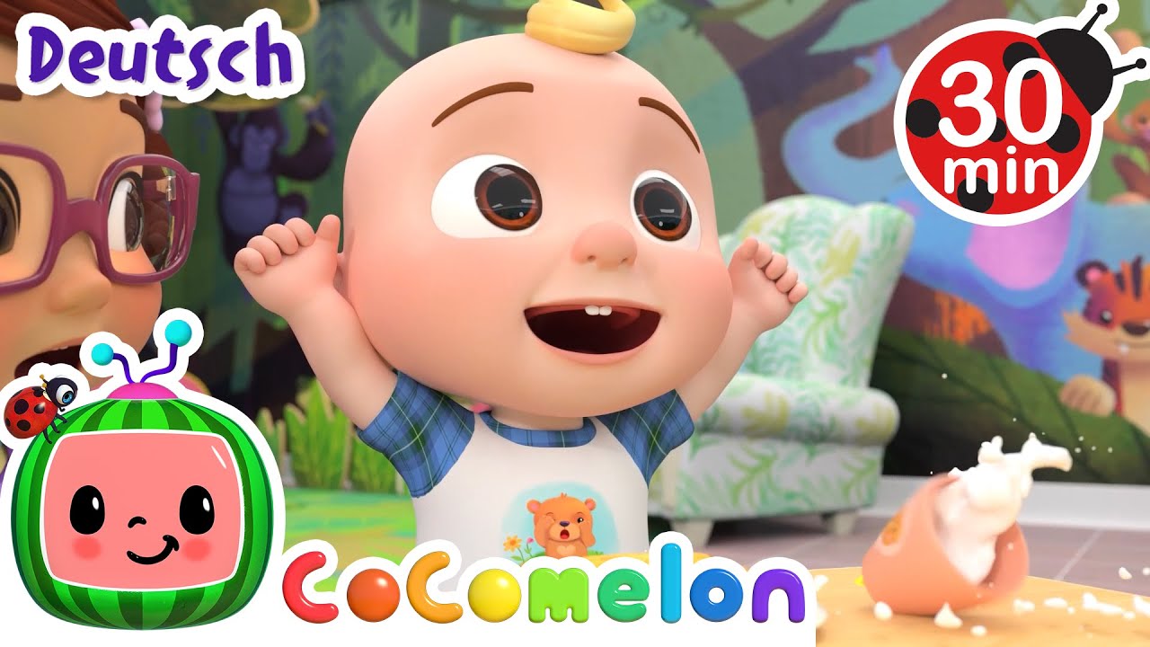 Wenn du glücklich bist | CoComelon Deutsch | Cartoons und Kinderlieder
