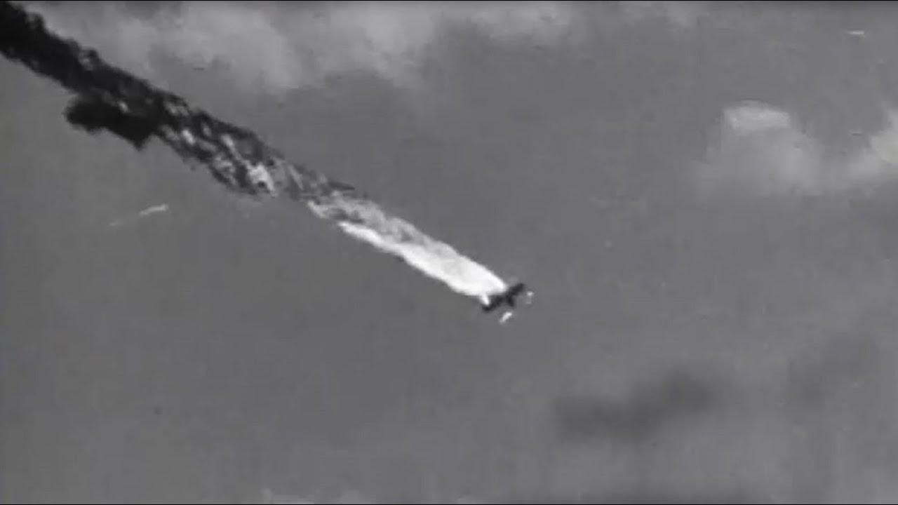 Camera Gun Camera Footage ryukyu islands okinawa attacked by 5th fleet planes gun camera footage ww2 w sound youtube