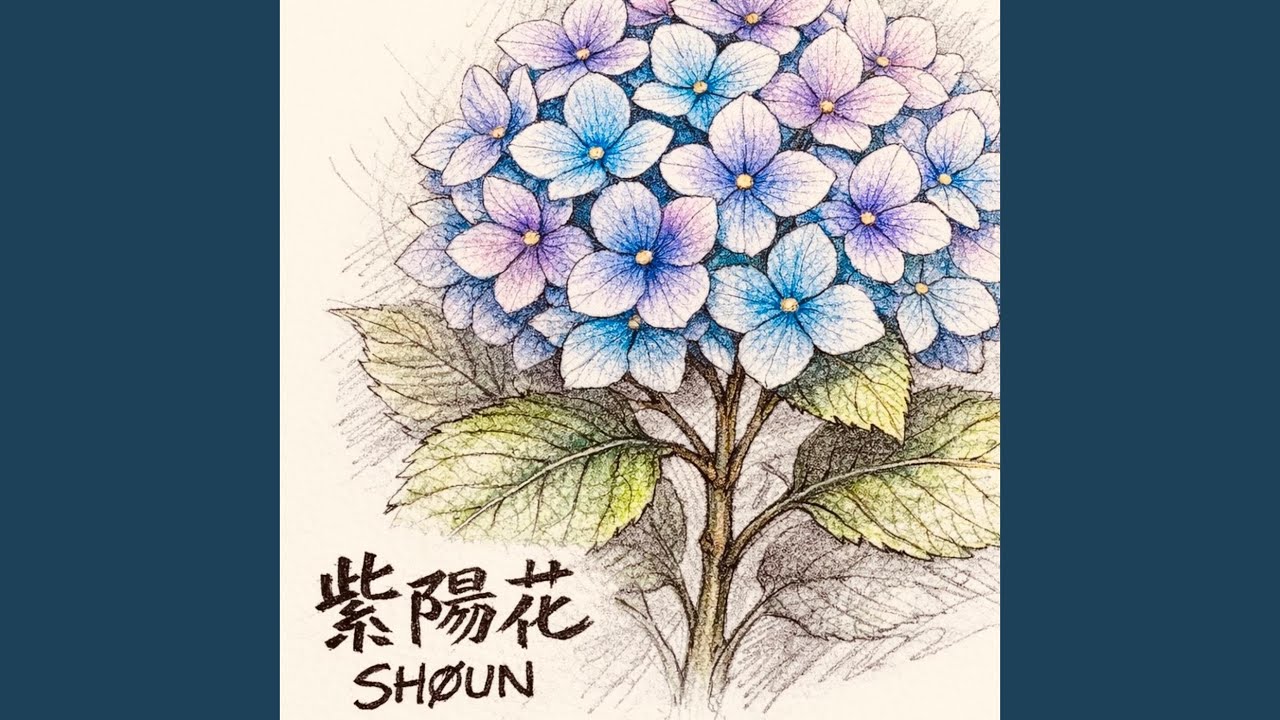 『弾む紫陽花』 紫陽花 - YouTube