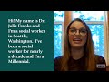 Dr julie franks millennial  social workers generations strong  2020 social work month  nasw