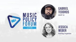 Gabriel Teodros Kexp And Jessica Weber Fairplay - Music Policy Forum Live