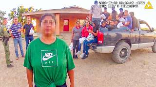 17-Year-Old Girl Caught Smuggling 13 People in a Truck