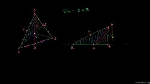 Proving that the Centroid is 2-3rds along the Median