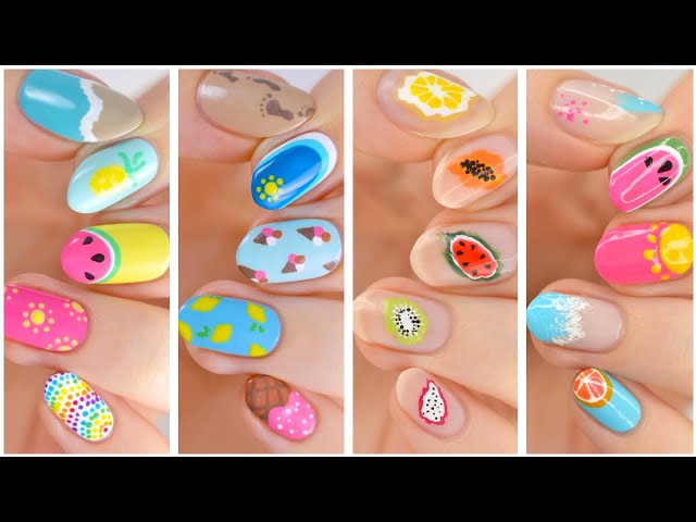 35 Bright Summer Nail Designs - Page 3 of 3 - StayGlam | Bright summer nails,  Bright nail designs, Nail designs summer