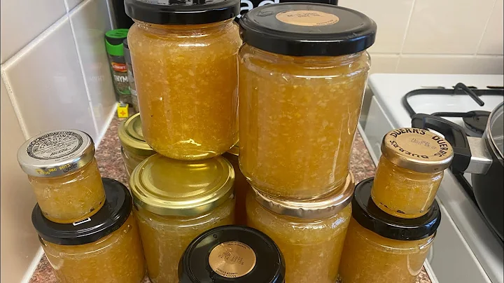 Cook With Cassie - Lemon, Gin and Ginger Marmalade