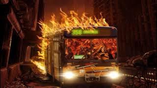 geoff plays guitar - Crazy Bus in the style of DOOM Eternal (Extended)