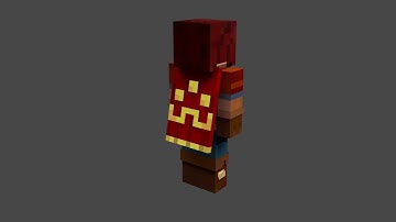 New Cape (Redstone Monstrosity Cape) Minecraft Dungeons