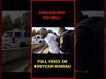 He Ran From a Wall of Cops and  Called Himself a Taxpayer #dui
