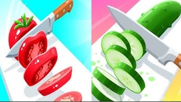 Perfect slices Live Now🍅🔪 Gamepaly😮🔥   Part 33 #live #shortslive