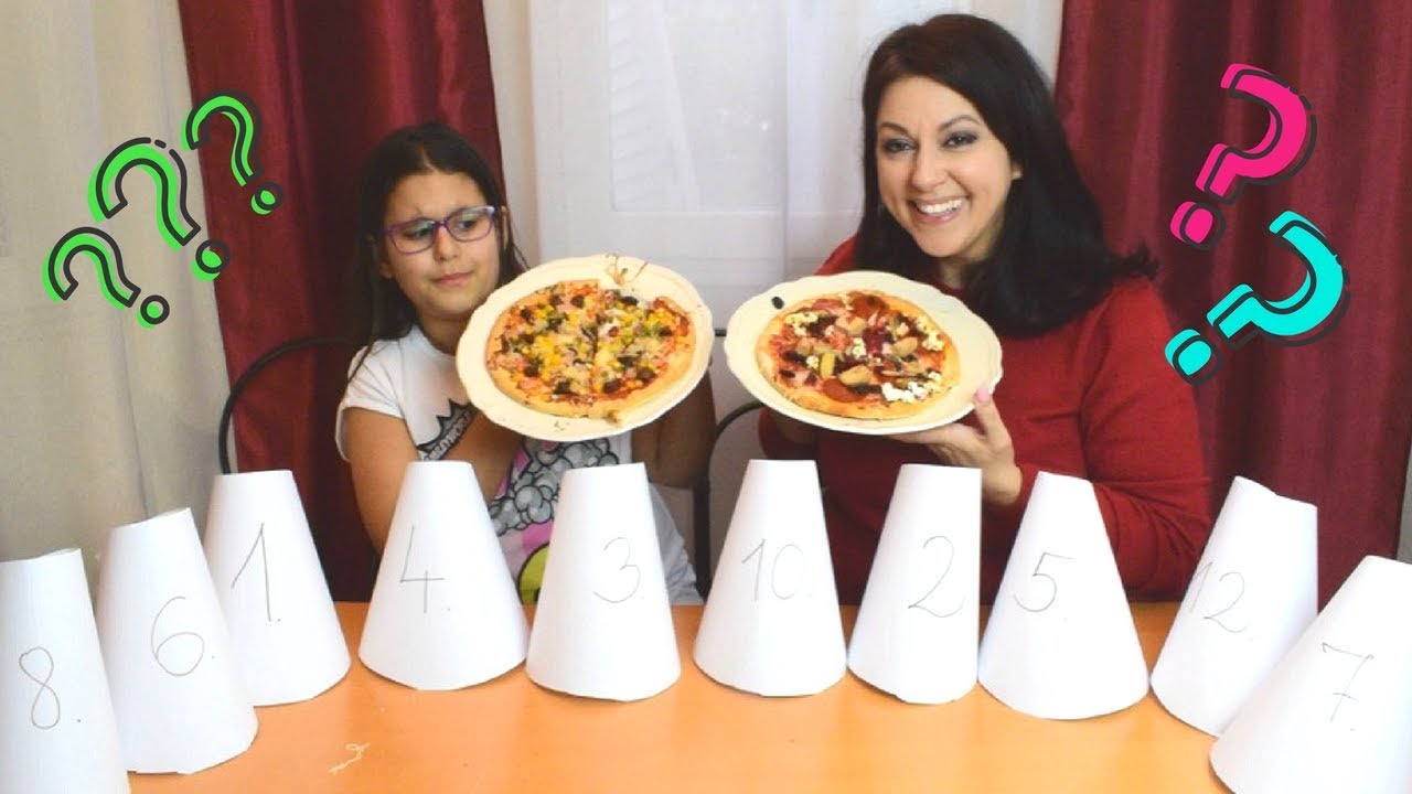 FURCSA VACSORA :) | MI KERÜL A PIZZÁRA??