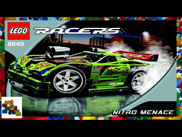 ryo-i　3点まとめて LEGO instructions - Power Racers - 8649 - Nitro Menace - YouTube