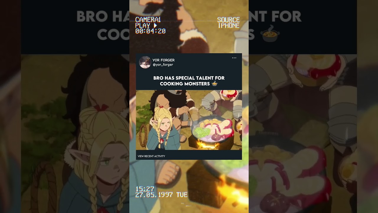 Bro has special talent for cooking monsters 🍲 | Delicious in Dungeon 