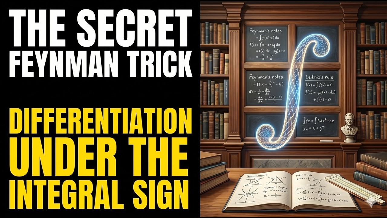 The Secret Feynman Trick: Differentiation Under the Integral Sign - YouTube