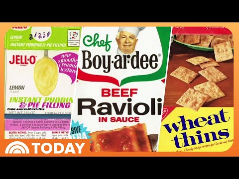 See how food ingredients have changed over the years