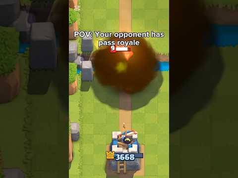 your opponent has pass royale.