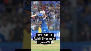 Rohit Sharma | IPL | MI vs RCB | Hamstring injury