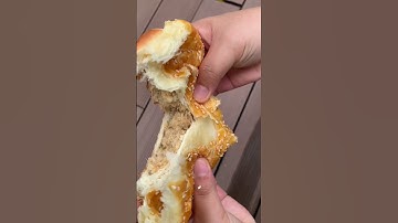 Puff Floss Pork Floss #bread #food #pastries #satisfying #trending #shorts