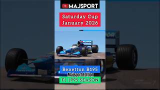 Introducing the @majsport  edition of the 1995 Benetton B195 to be used for the Jan Saturday Cup