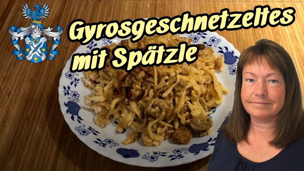 Gyrosgeschnetzeltes mit Spätzle prima für den schmalen Geldbeutel - YouTube Gyrosgeschnetzeltes mit Spätzle prima für den schmalen Geldbeutel - YouTube
