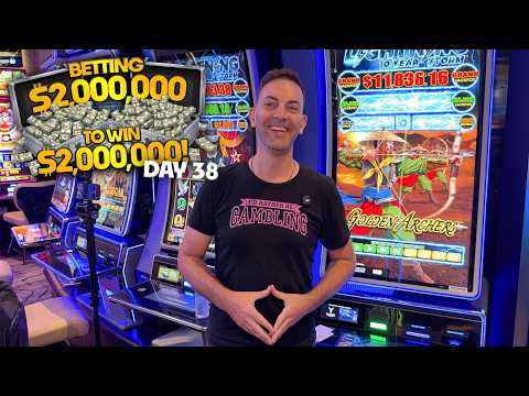 80 spins x $250 today! How’d I do? 🤑 Day 38: Betting $2M to WIN $2M