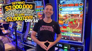 80 spins x $250 today! How’d I do? 🤑 Day 38: Betting $2M to WIN $2M