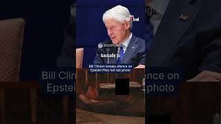 Bill Clinton Breaks Silence On Epstein Files Hot Tub Photo l #billclinton #epsteinfiles