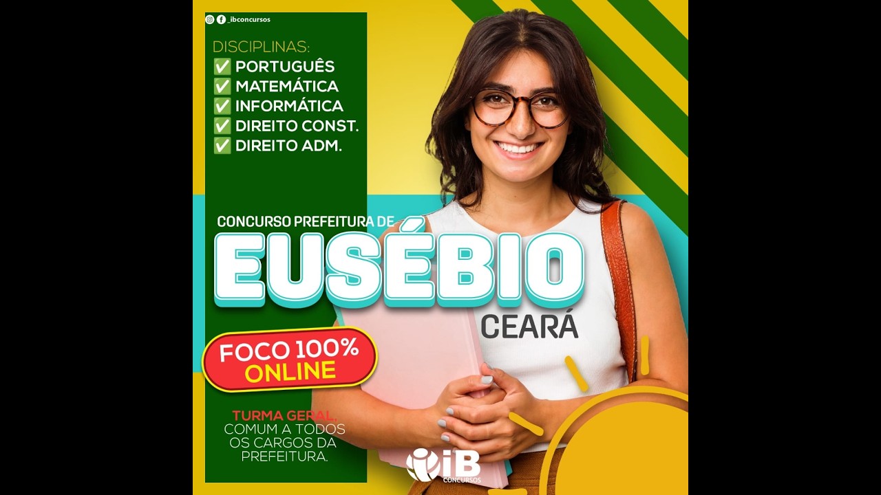 CONCURSO PREF. EUSÉBIO CE | CONHECIMENTOS GERAIS DE EUSÉBIO