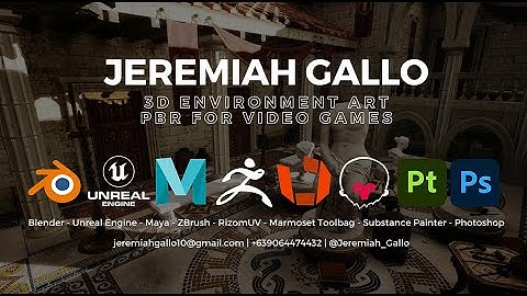 Demo Reel 2024 - Unreal Engine 5 Environment Art - Jeremiah Gallo
