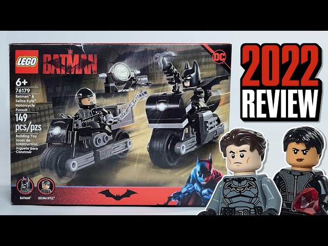 LEGO 76179 Batman & Selina Kyle Motorcycle Pursuit (2022) NEW 149 Pcs THE  BATMAN 673419339476