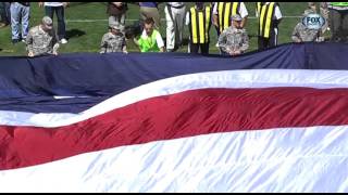 Brandon Weeden Gets Trapped Under American Flag | Flashback Friday | NFL