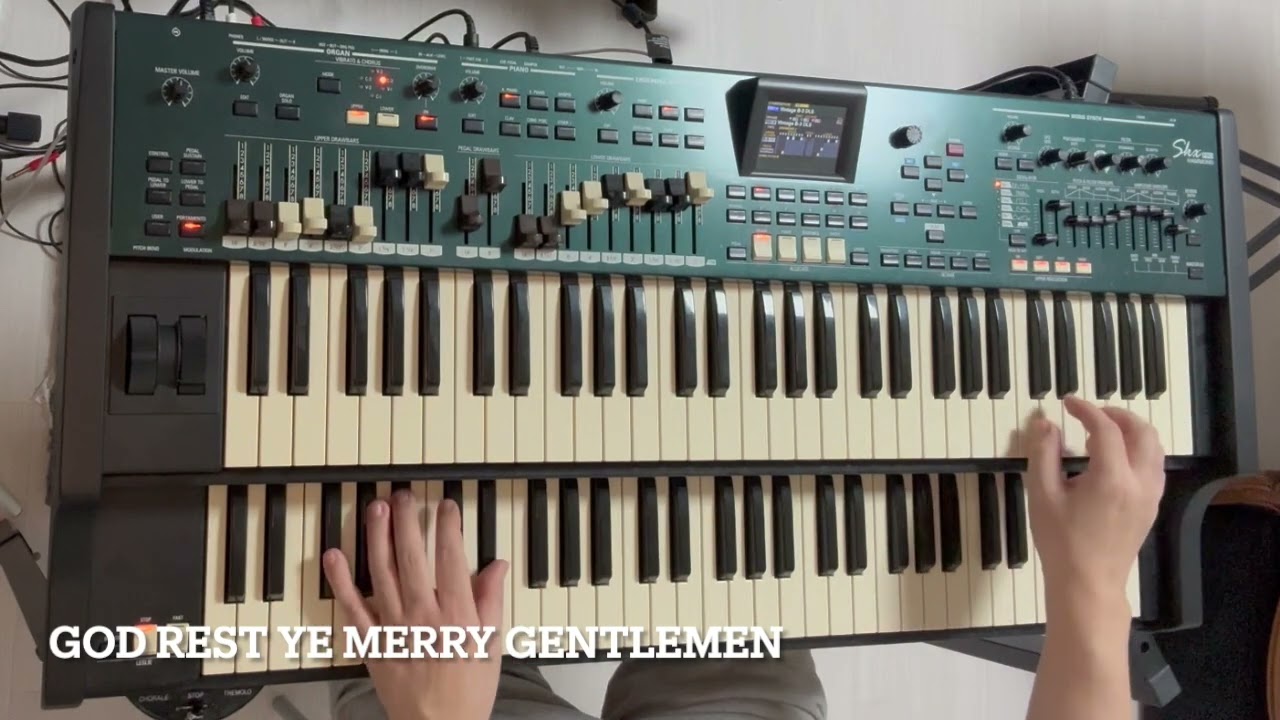 God Rest Ye Merry Gentlemen by Hammond Organ (5/4 Swing) 