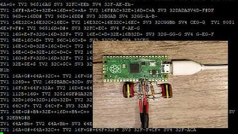 The Entertainer, played by BBC BASIC on a Raspberry Pi Pico
