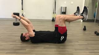Supine 90/90 DB Pullover