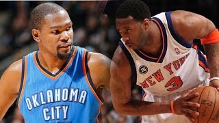 Young Kevin Durant vs Tracy McGrady NASTY Duel 2010.02.20 - Clutch KD With 36 Pts, T-MAC had 26 Pts!