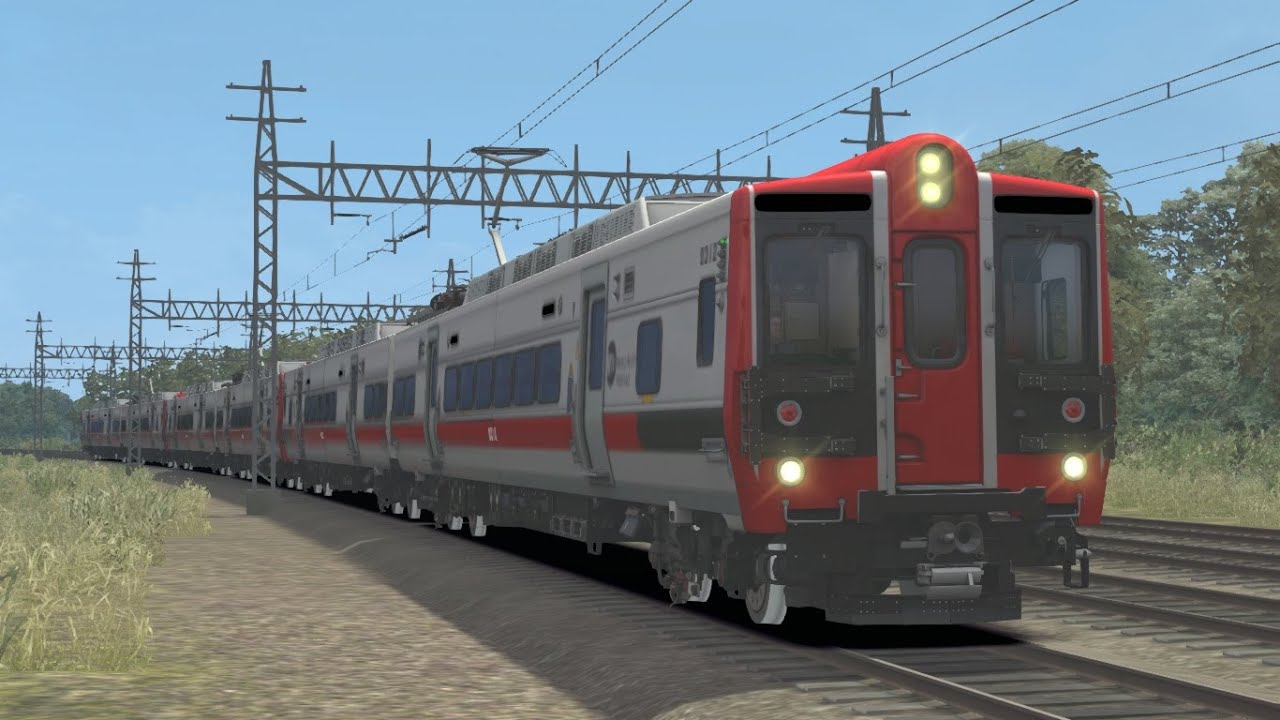 Train Simulator 2021 Metro North Kawasaki M8 Stamford to New Haven