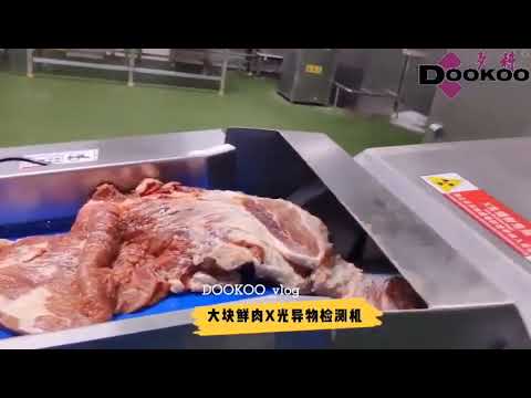 food x ray inspection system for big piece of fresh meat production line