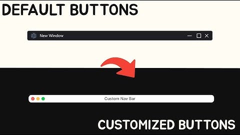 How to make a CUSTOM TITLE BAR in ELECTRON JS | Electron JS Tutorial