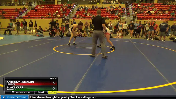 JR 145 Anthony Erickson Missouri Vs Blake Carr Min...