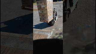 Unloading Napa Auto Load  #truckdriver #trucker #trucking #cdl #localdriver
