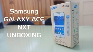 Samsung Galaxy Ace NXT G313H Unboxing