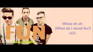 Fun - Some Nights Lyrics