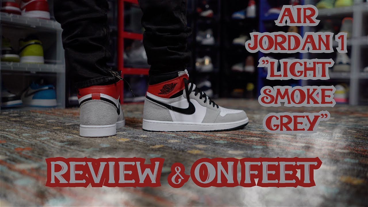 HOW GOOD ARE JORDAN 1 "LIGHT SMOKE GREY" SNEAKERS?! (Early Review & On Feet)