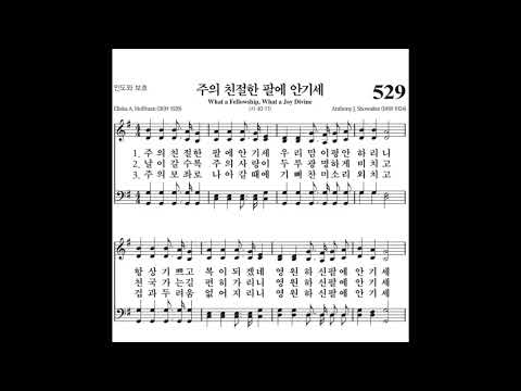 찬미가 연습 529장 주의 친절한 팔에 안기세 엘토 연습 피아노