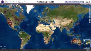 Critical Minerals Mapping Initiative Data Portal screenshot 1