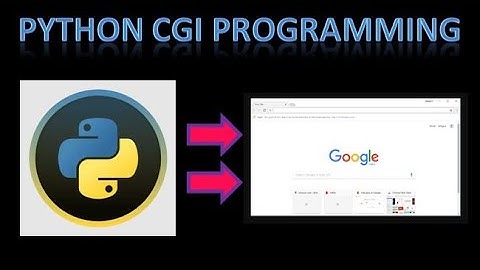How to run Python CGI Script in Web Browser (CGI Programming using IIS)